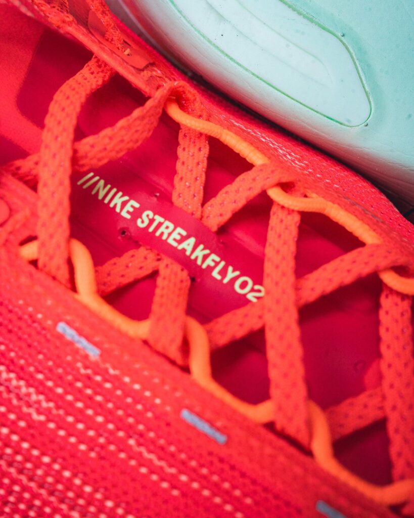 nike streakfly 2 - tongue name