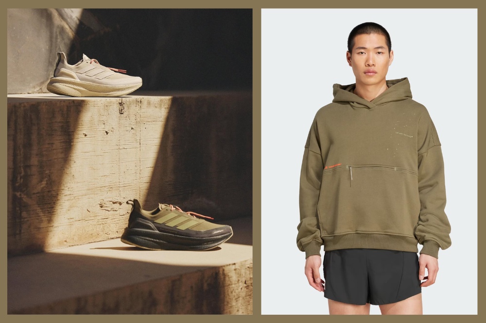 adidas x hermanos koumori - ultraboost and sweatshirt