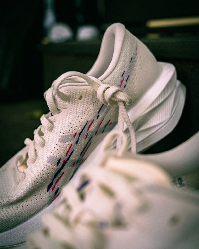 asics sonicblast - laces vert