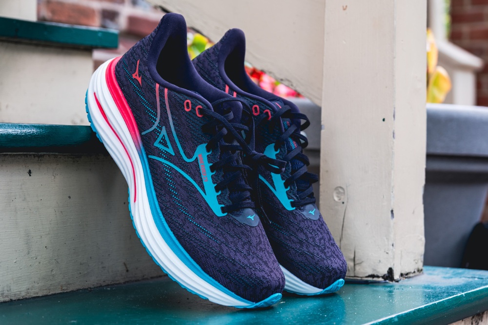 mizuno wave rider 29 - stacked step