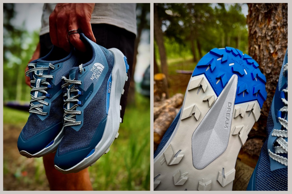 the north face vectiv infinite 3 - hand and outsole