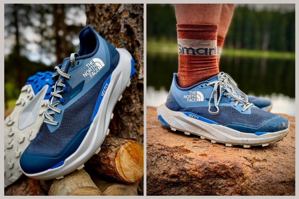 the north face vectiv infinite 3 - two on rock