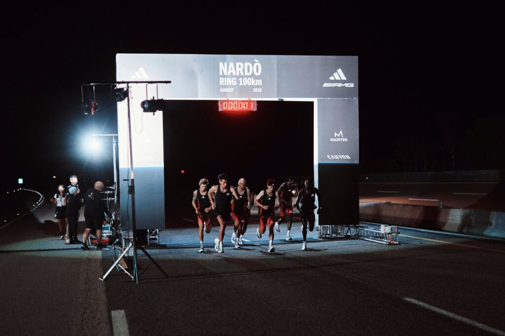 adidas chasing 100 - start line