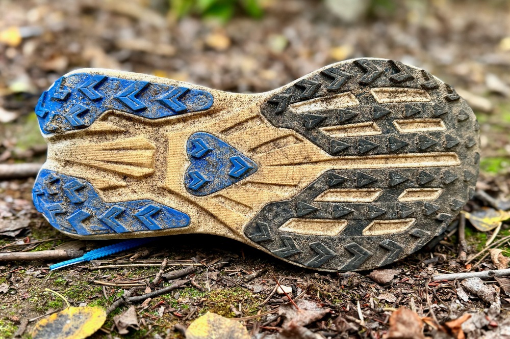 hoka rocket x trail - outsole