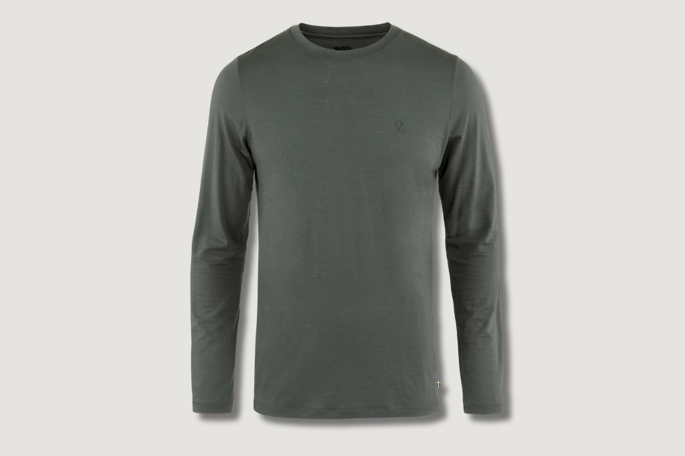 best long sleeve running shirt - Fjallraven Abisko LS