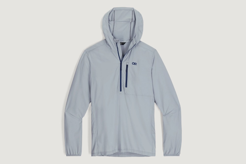 best long sleeve running shirt - OUTDOOR RESEARCH ASTROMAN AIR SUN HOODIE