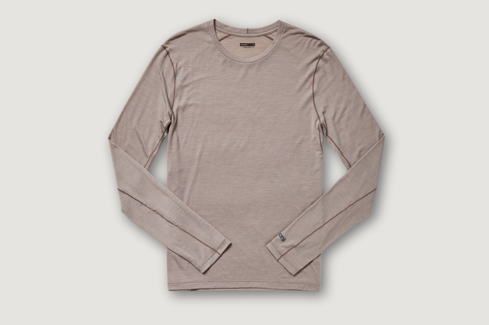 best long sleeve running shirt - Repeat Merino Long Sleeve