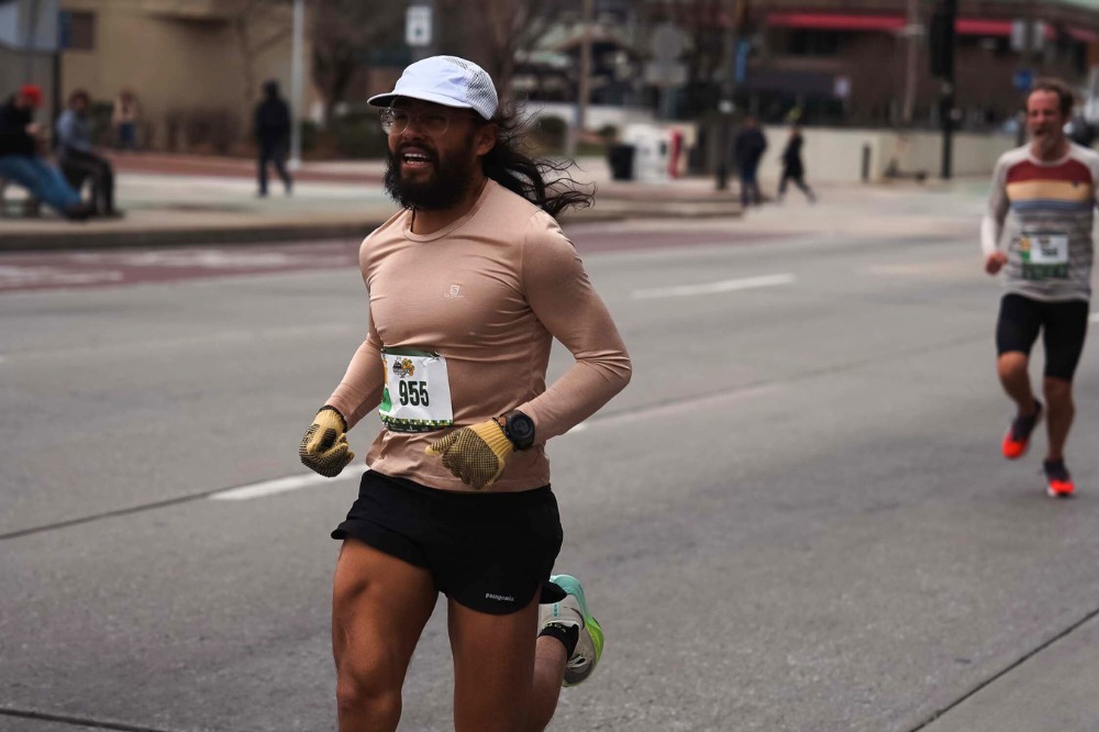 best long sleeve running shirt - adrian 1