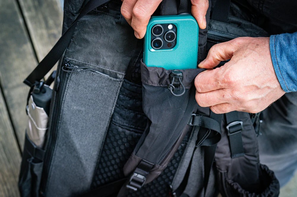 best packs for runners - six moon designs phone storage