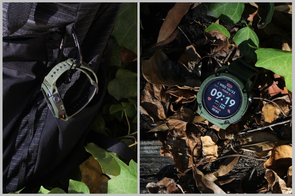 coros nomad - two photos