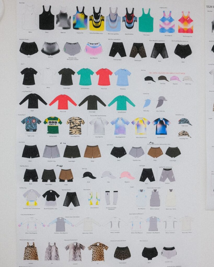 soar studio - sample sheet