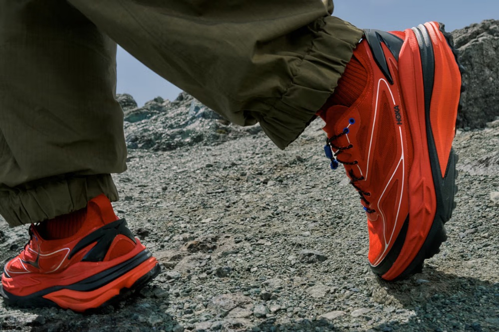 hoka stinson One7 - orange