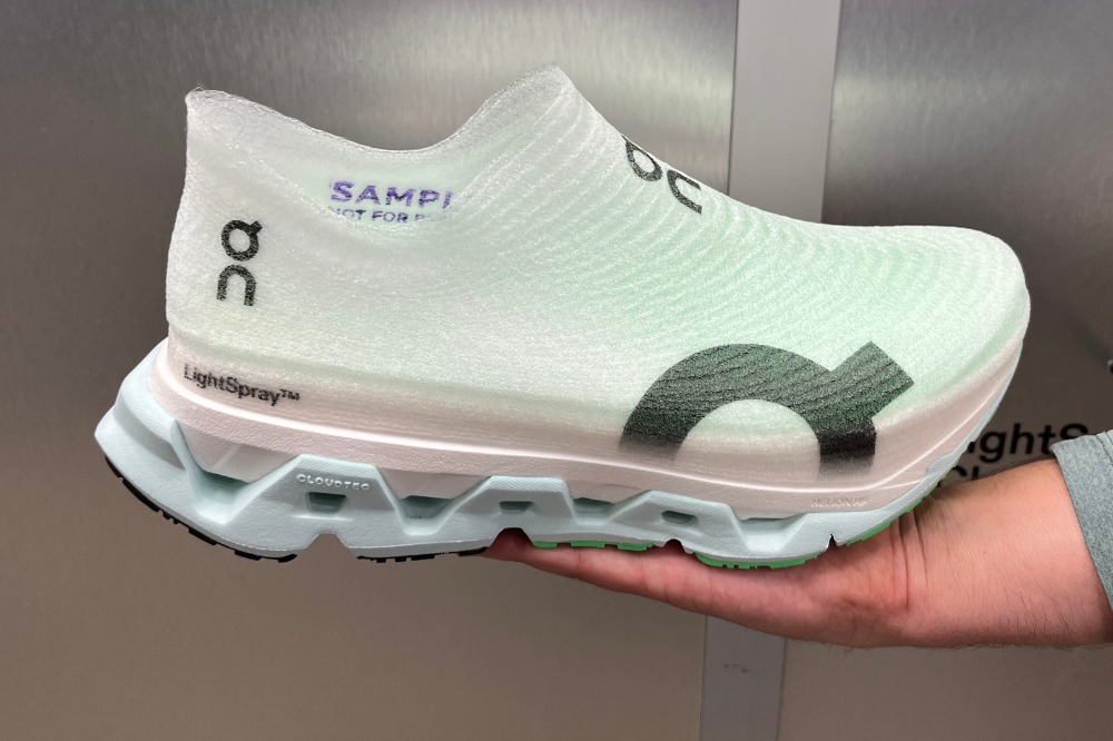 most exciting running shoes - on lightspray cloudmonster 3 hyper