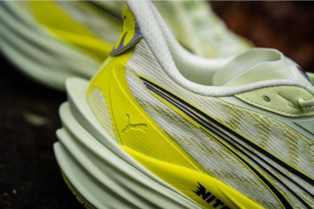 puma deviate nitro 4 - puma logo heel