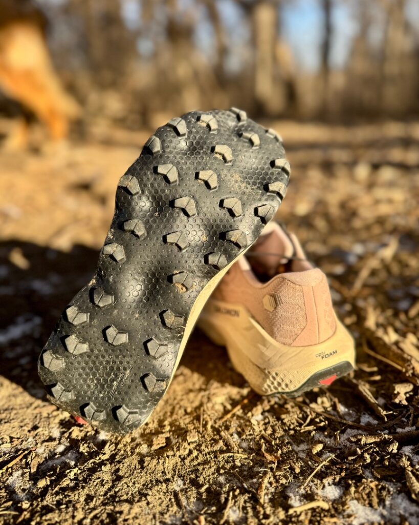 salomon ultra glide 4 - outsole vert