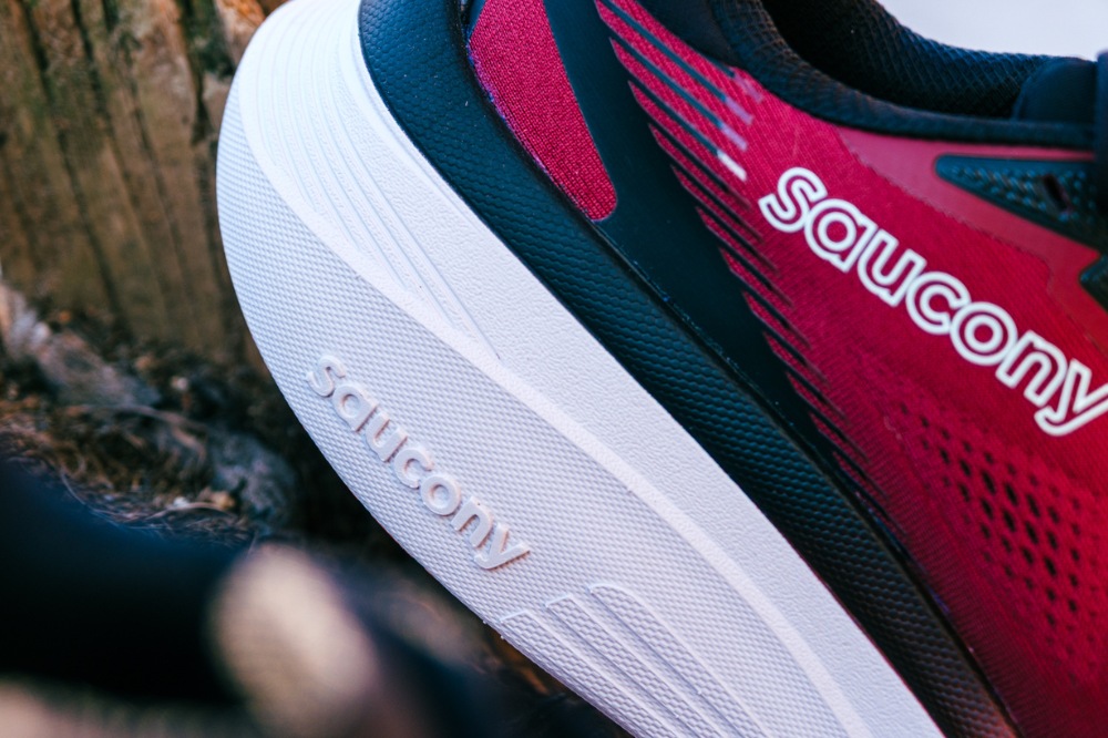 saucony guide 19 - heel name