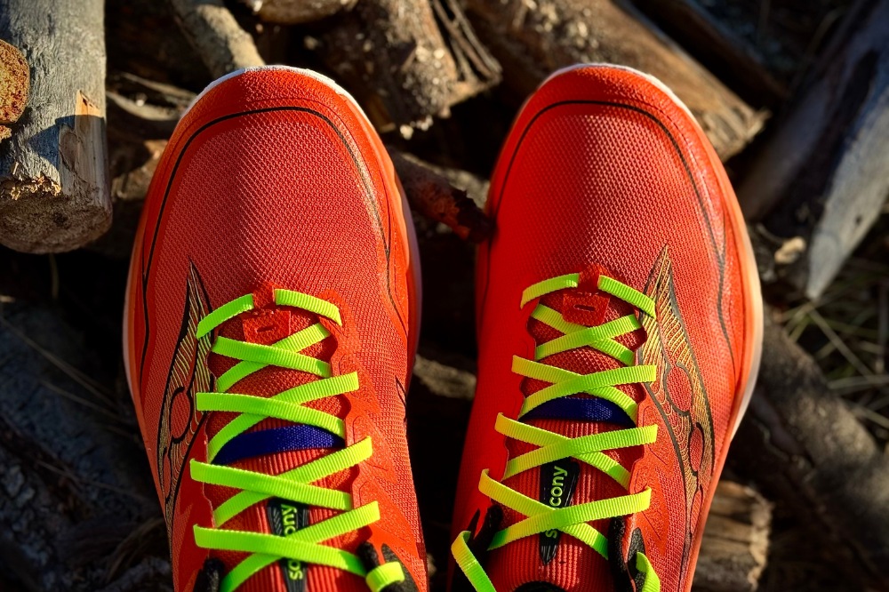 saucony peregrine 16 - laces