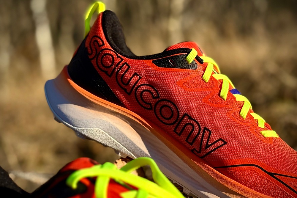 saucony peregrine 16 - saucony medial