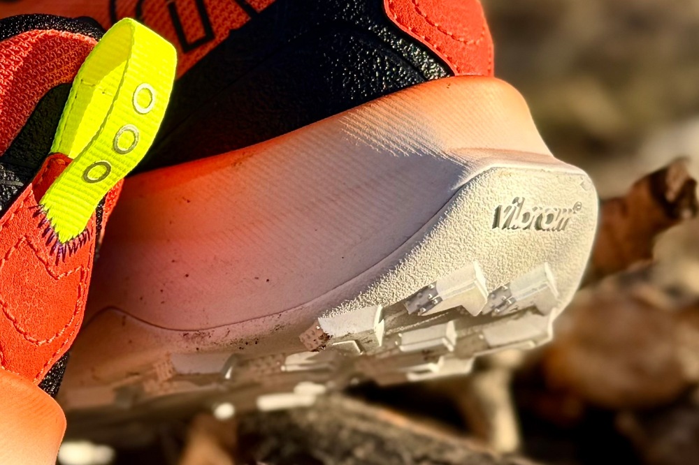 saucony peregrine 16 - vibram heel