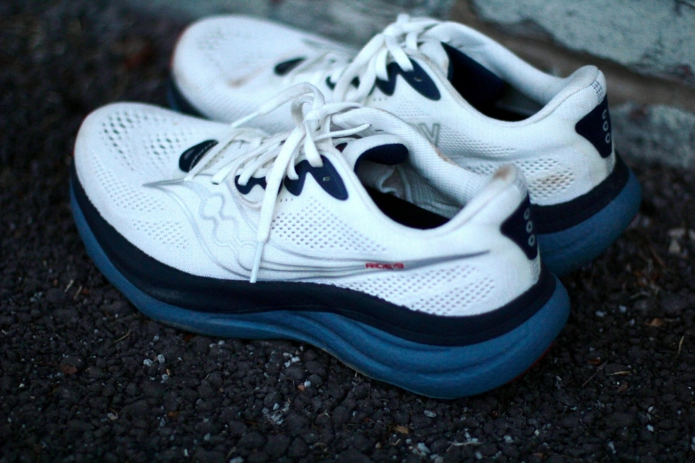 saucony ride 19 - heel lateral