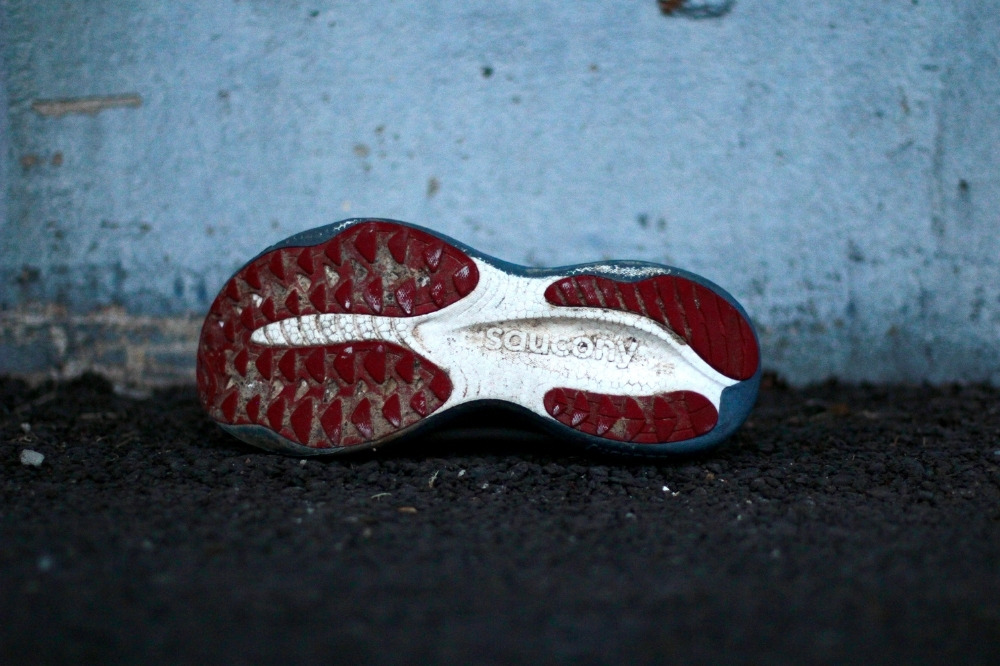 saucony ride 19 - outsole