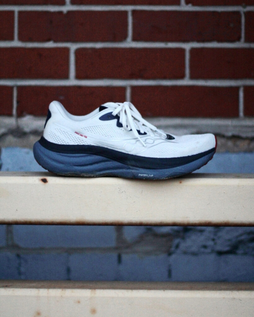 saucony ride 19 - yellow bars