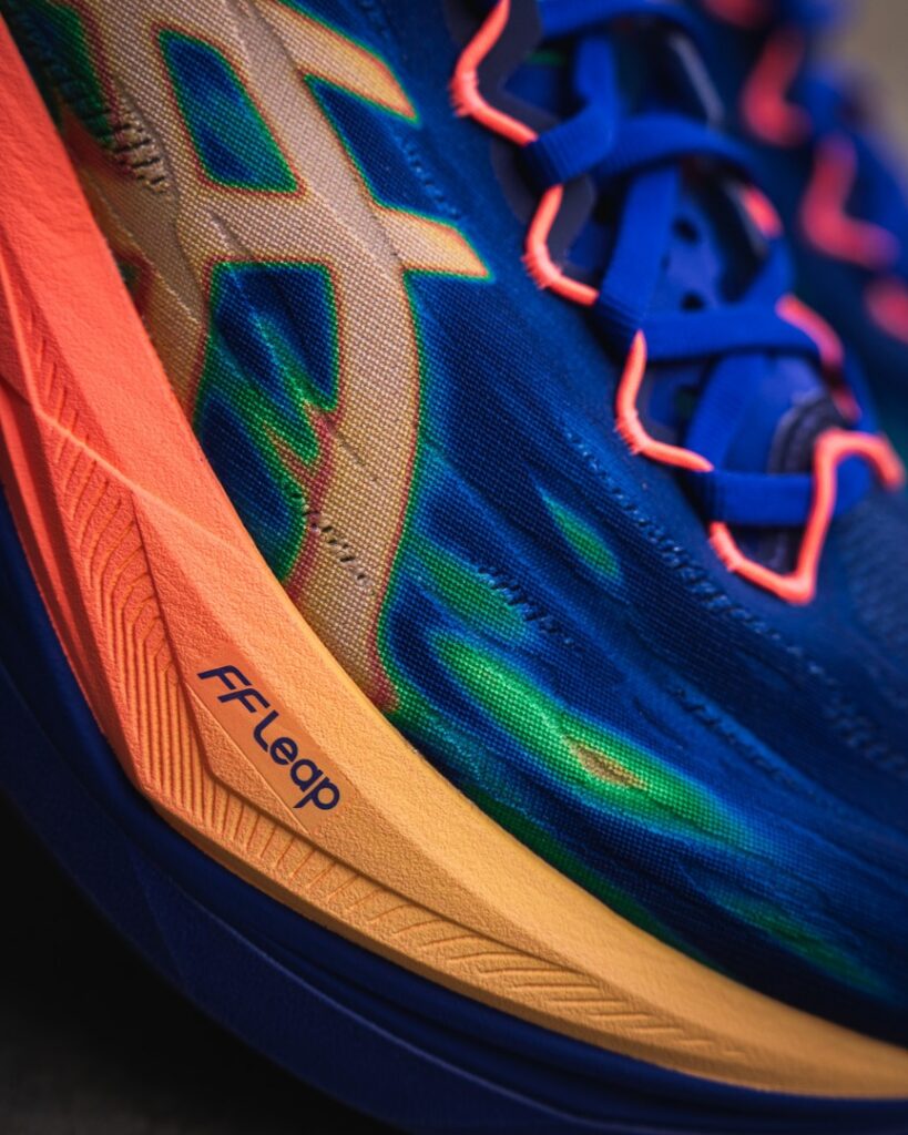 asics superblast 3 - ff leap blue vertical