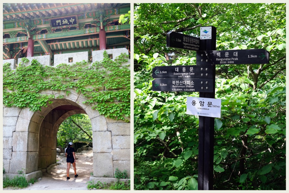 running in korea - SIGN POSTS